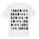 Annedahl ordlek t-shirt