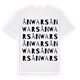 ÅnwarS ordlek t-shirt