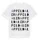 Appeldalen ordlek t-shirt