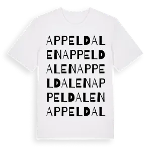 Appeldalen ordlek t-shirt – ekologisk bomull t-shirt från Pinshirt