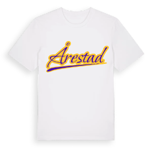 Årestad baseball t-shirt – ekologisk bomull t-shirt från Pinshirt