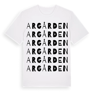 Argården ordlek t-shirt – ekologisk bomull t-shirt från Pinshirt