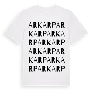 Arkarp ordlek t-shirt – ekologisk bomull t-shirt från Pinshirt