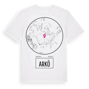 Arkö t-shirt – ekologisk bomull t-shirt från Pinshirt