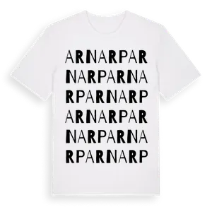Arnarp ordlek t-shirt – ekologisk bomull t-shirt från Pinshirt