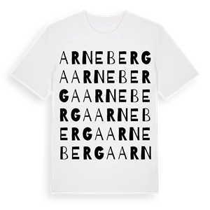 Arneberga ordlek t-shirt – ekologisk bomull t-shirt från Pinshirt