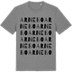Mid Heather Gray t-shirt med Arnebo ordlek t-shirt