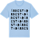 Blue Soul t-shirt med Ärnestad ordlek t-shirt