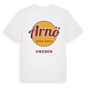 Arnö cirkel t-shirt – ekologisk bomull t-shirt från Pinshirt