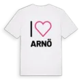 Jag älskar Arnö t-shirt stort tryck