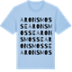 Blue Soul t-shirt med Arons mosse ordlek t-shirt