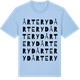 Blue Soul t-shirt med Årteryd ordlek t-shirt
