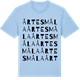 Blue Soul t-shirt med Årtesmåla ordlek t-shirt