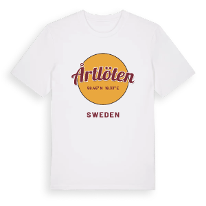 Årtlöten cirkel t-shirt – ekologisk bomull t-shirt från Pinshirt