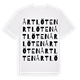 Årtlöten ordlek t-shirt