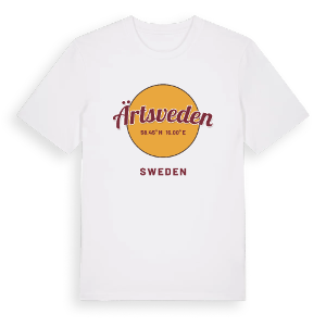 Ärtsveden cirkel t-shirt – ekologisk bomull t-shirt från Pinshirt