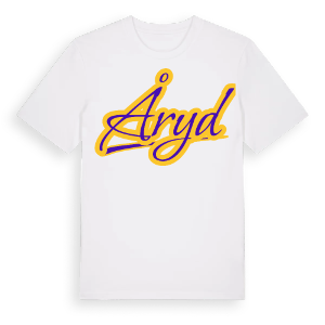 Åryd baseball t-shirt – ekologisk bomull t-shirt från Pinshirt
