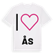 Jag älskar Ås t-shirt stort tryck