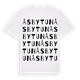 Åsbytun ordlek t-shirt