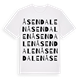Åsendalen ordlek t-shirt