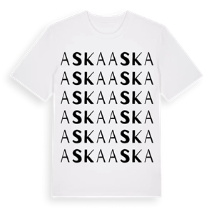 Aska ordlek t-shirt – ekologisk bomull t-shirt från Pinshirt