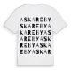Askareby ordlek t-shirt