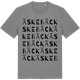 Mid Heather Gray t-shirt med Äskebäck ordlek t-shirt