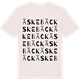 Vintage White t-shirt med Äskebäck ordlek t-shirt