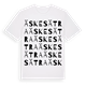 Äskesätra ordlek t-shirt