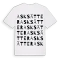 Asksätter ordlek t-shirt