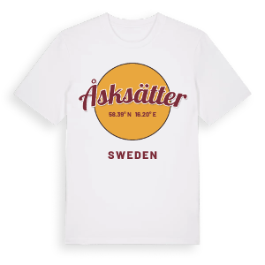 Åsksätter cirkel t-shirt – ekologisk bomull t-shirt från Pinshirt