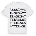 Åsksätter ordlek t-shirt
