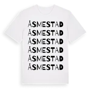 Åsmestad ordlek t-shirt – ekologisk bomull t-shirt från Pinshirt