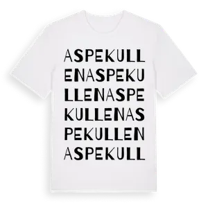 Aspekullen ordlek t-shirt – ekologisk bomull t-shirt från Pinshirt