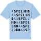 Blue Soul t-shirt med Aspelunda ordlek t-shirt