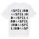 Aspelunda ordlek t-shirt