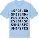 Blue Soul t-shirt med Aspesund ordlek t-shirt