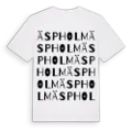 Äspholm ordlek t-shirt