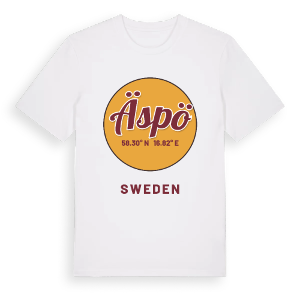 Äspö cirkel t-shirt – ekologisk bomull t-shirt från Pinshirt