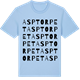 Blue Soul t-shirt med Asptorpet ordlek t-shirt