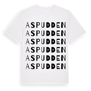 Aspudden ordlek t-shirt – ekologisk bomull t-shirt från Pinshirt