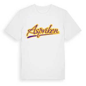 Aspviken baseball t-shirt – ekologisk bomull t-shirt från Pinshirt
