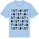 Blue Soul t-shirt med Åstad ordlek t-shirt