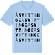 Blue Soul t-shirt med Åsvittinge ordlek t-shirt