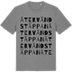 Mid Heather Gray t-shirt med Återvändstäppan ordlek t-shirt