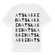 Atskabben ordlek t-shirt