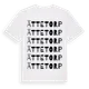 White t-shirt med Ättetorp ordlek t-shirt