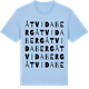 Blue Soul t-shirt med Åtvidaberg ordlek t-shirt