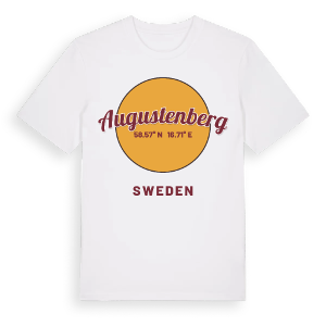 Augustenberg cirkel t-shirt – ekologisk bomull t-shirt från Pinshirt