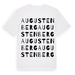 Augustenberg ordlek t-shirt – ekologisk bomull t-shirt från Pinshirt